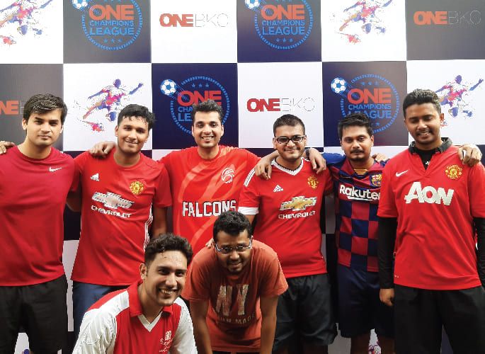 Corporate football competitions – Event management for Nucleus Corporation